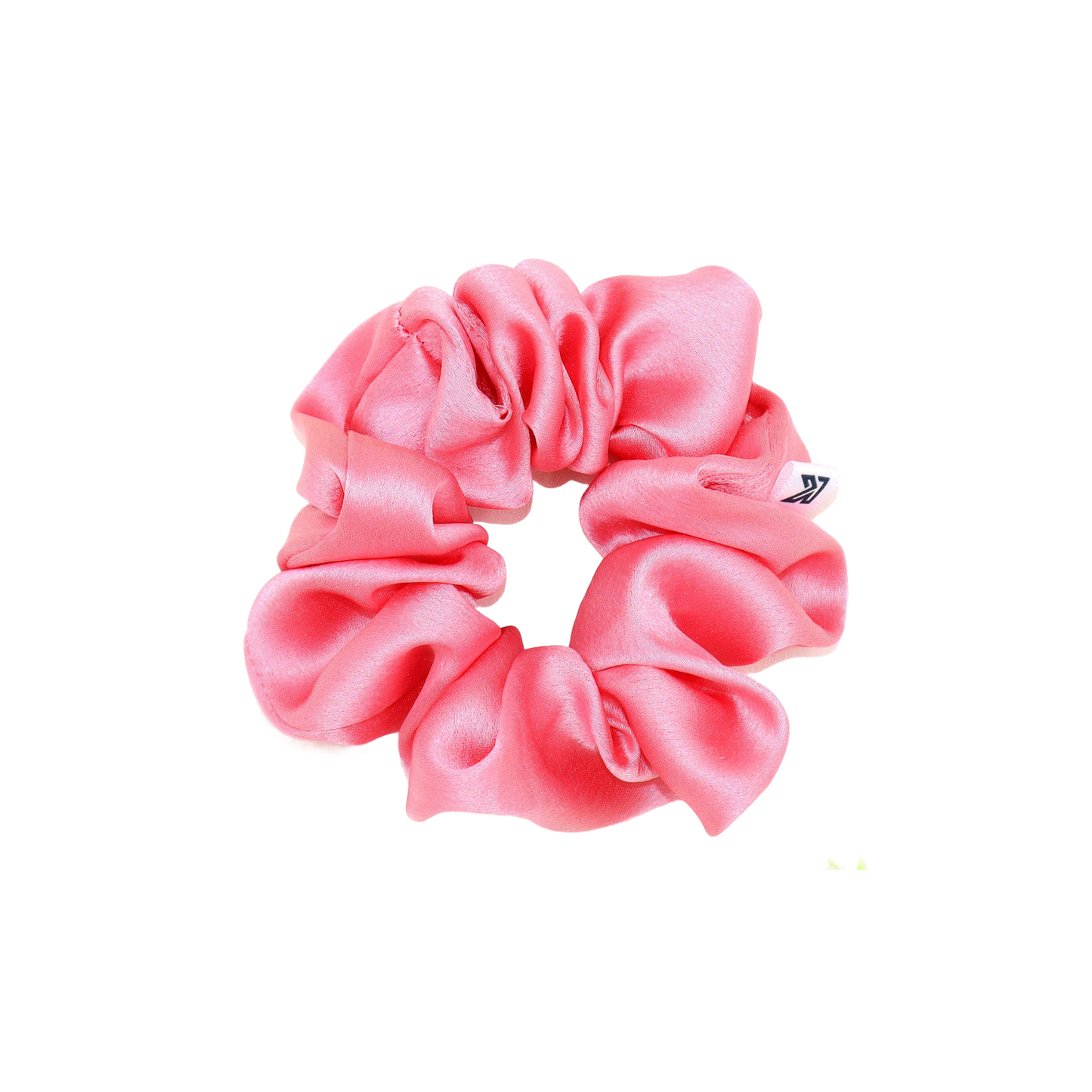 Luxury Satin Scrunchies- Peach,pink &Cream (Xl Size) - Set of 3