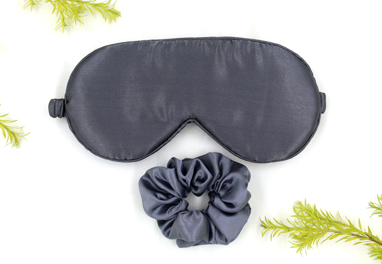 Satin Silk Sleep Eye Mask Dark gray