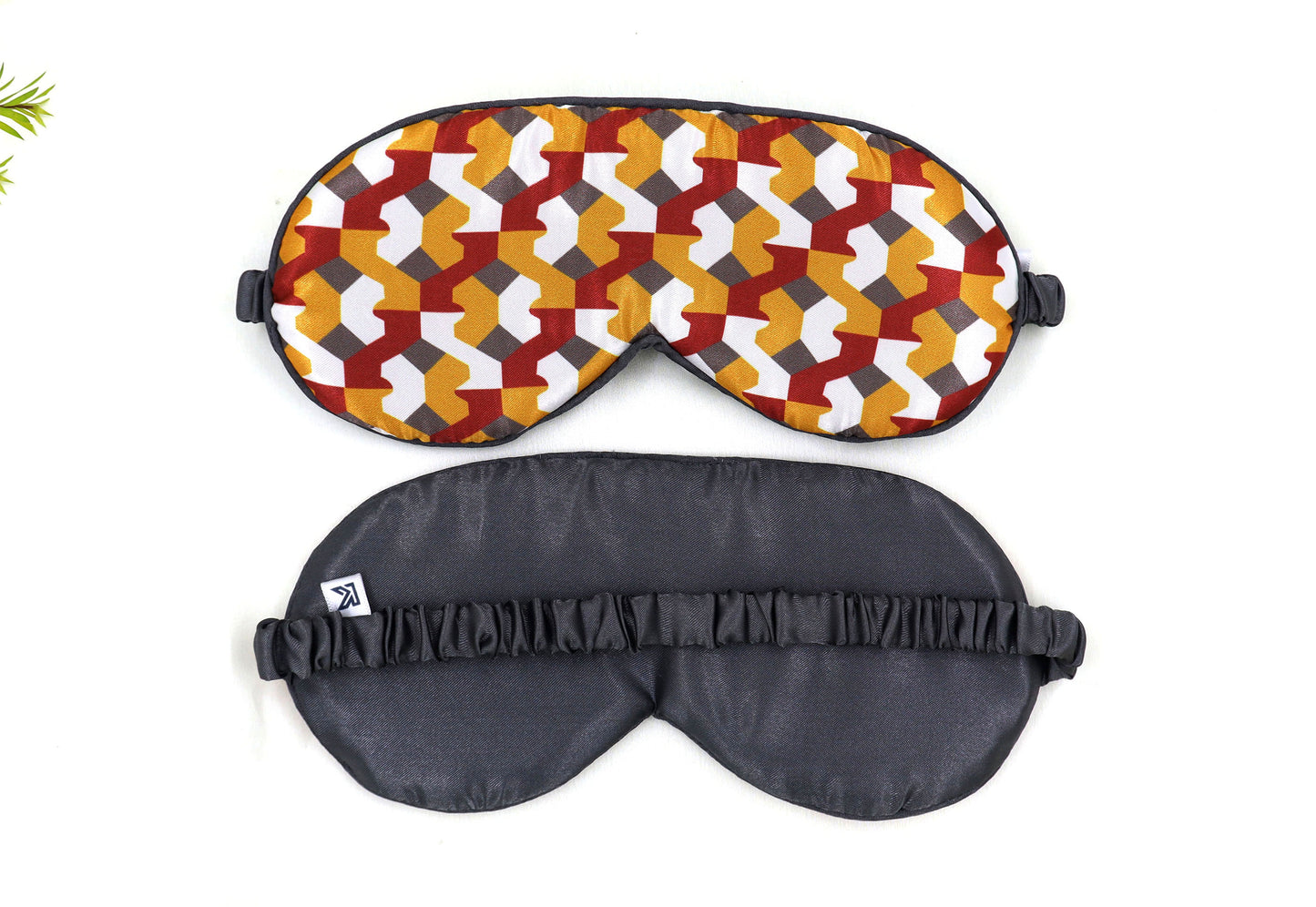 Printed Satin Silk Sleep Eye Mask multy color