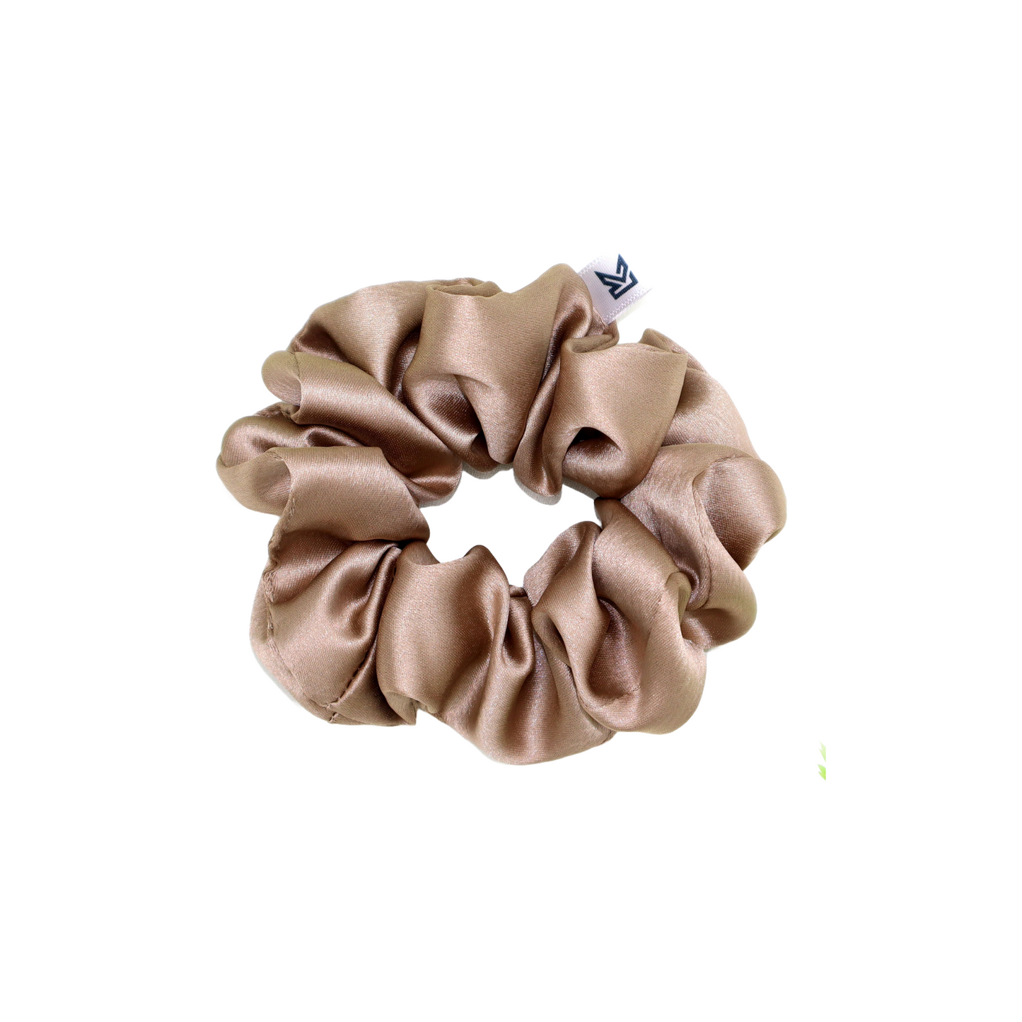 Luxury Satin Scrunchies- Brown gold, Black & Gray (Xl Size) - Set of 3