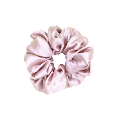 Luxury Satin Scrunchies- Lavender,blush pink & Dusty rose  (Xl Size) - Set of 3
