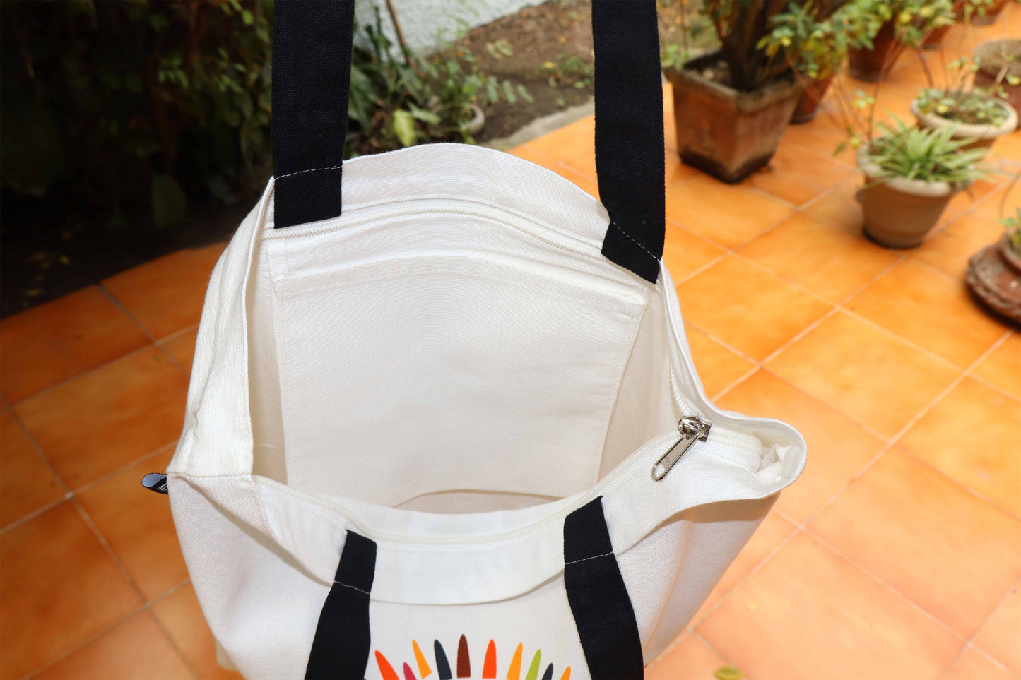 Cute Hedgehog "Give Me A Hug" Tote Bag – Fun & Quirky Canvas Shopper