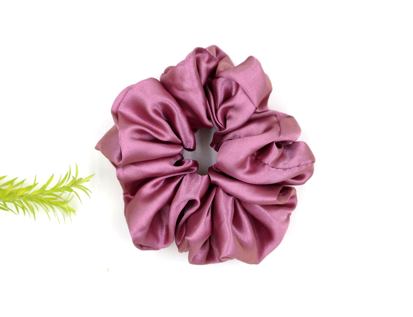 Luxury Satin Scrunchies- Lavender,blush pink & Dusty rose  (Xl Size) - Set of 3