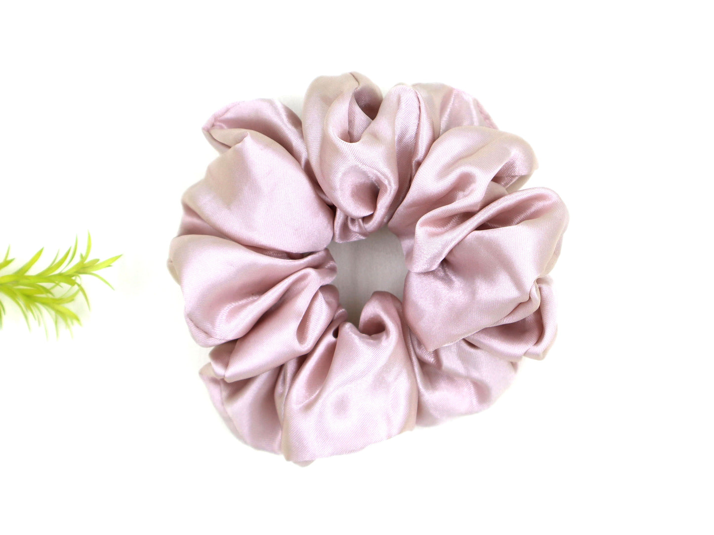 Luxury Satin Scrunchies- Lavender,blush pink & Dusty rose  (Xl Size) - Set of 3