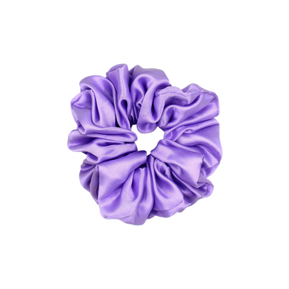 Luxury Satin Scrunchies- Lavender,blush pink & Dusty rose  (Xl Size) - Set of 3