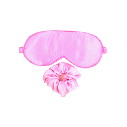 Satin Silk Sleep Eye Mask pink