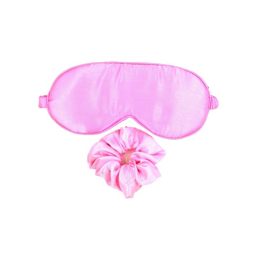 Satin Silk Sleep Eye Mask pink