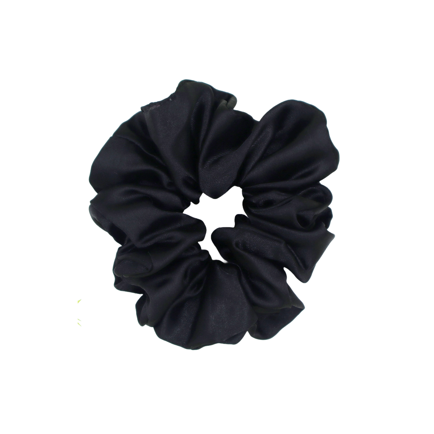 Luxury Satin Scrunchies- Brown gold, Black & Off white (Xl Size) - Set of 3