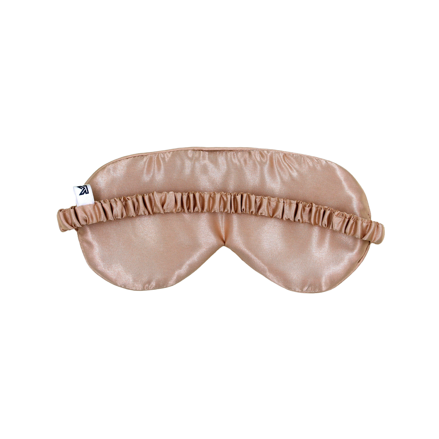 Satin Silk Sleep Eye Mask Golden Beige
