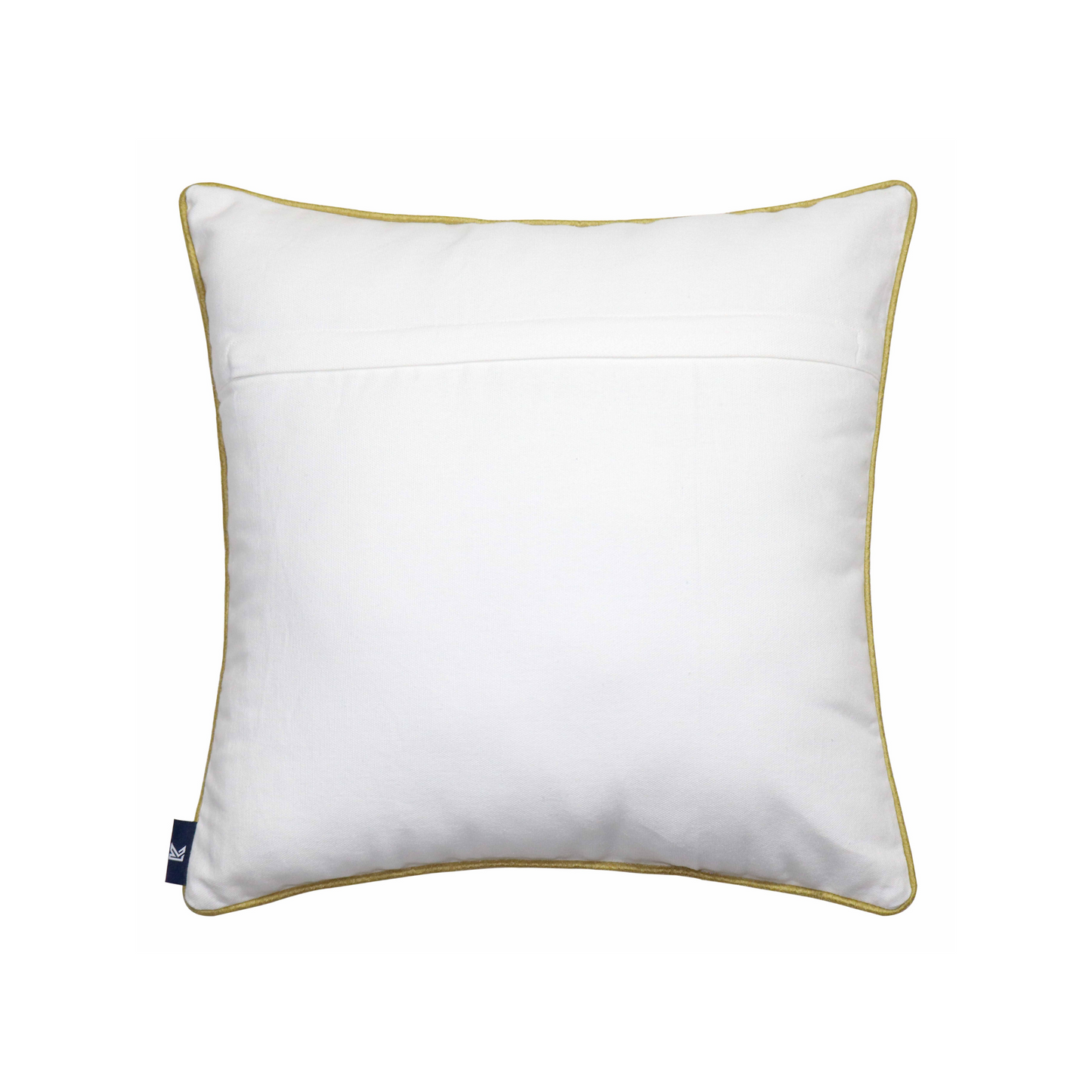 Warm Petal Cushion Cover – Textured Floral Print, 16x16 Inches