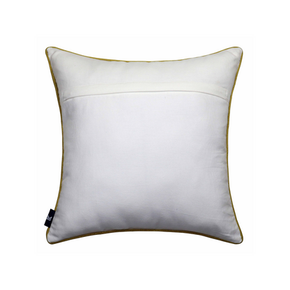 Floral Elegance Cushion – Premium Blend of Poly Jute & Cotton 16x16 Inch