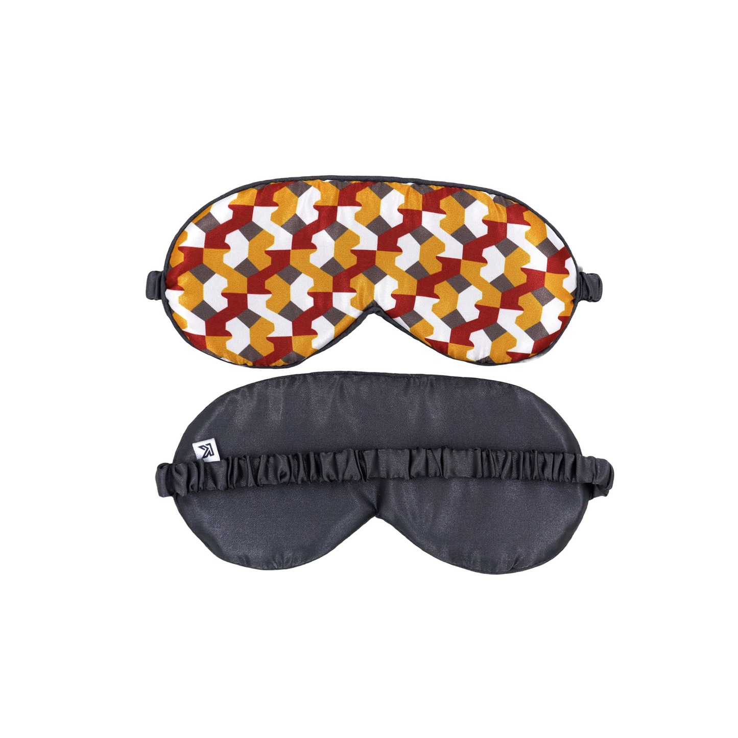 Printed Satin Silk Sleep Eye Mask multy color