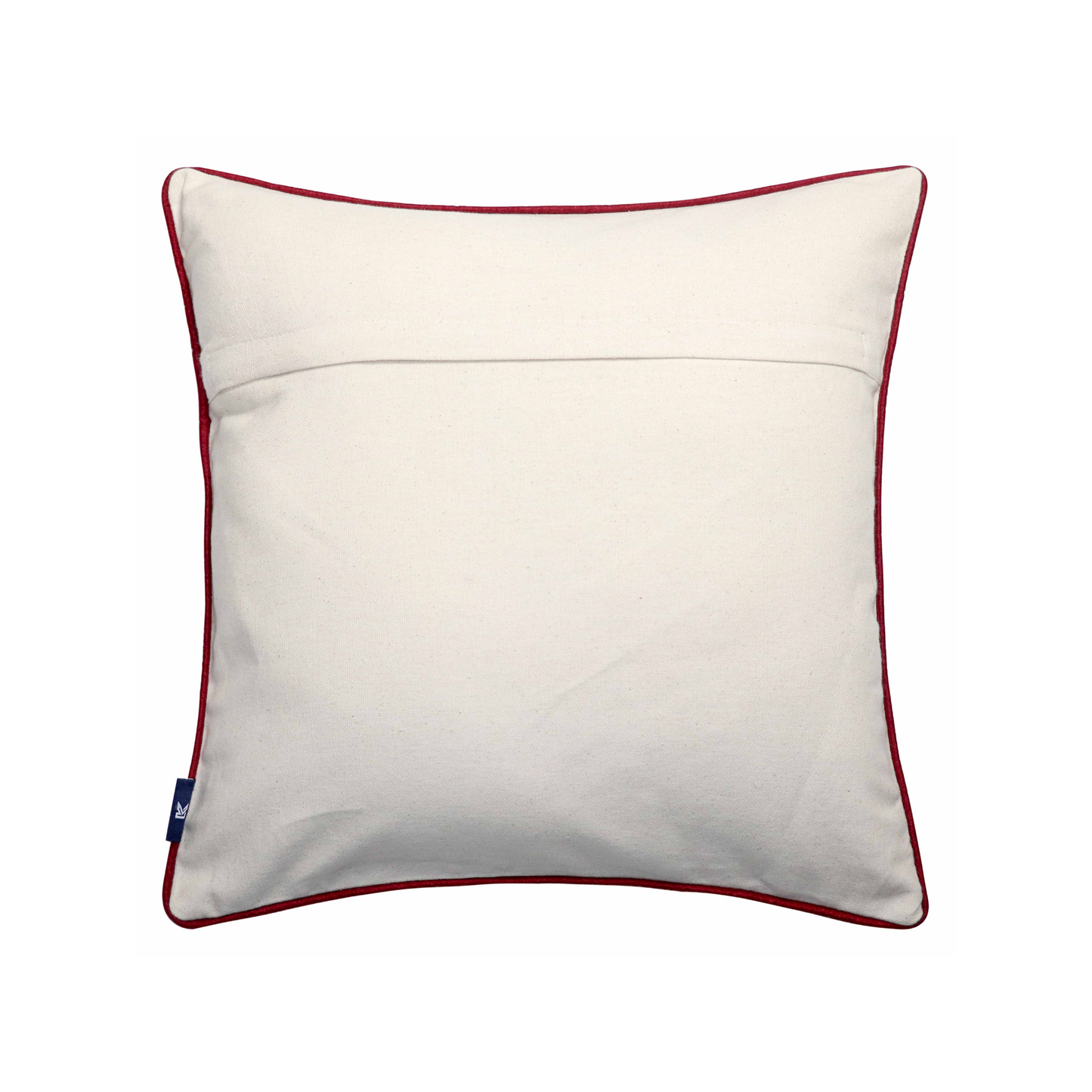 Chevron Pattern Cushion Cover – Warm Tones 16x16 Inch