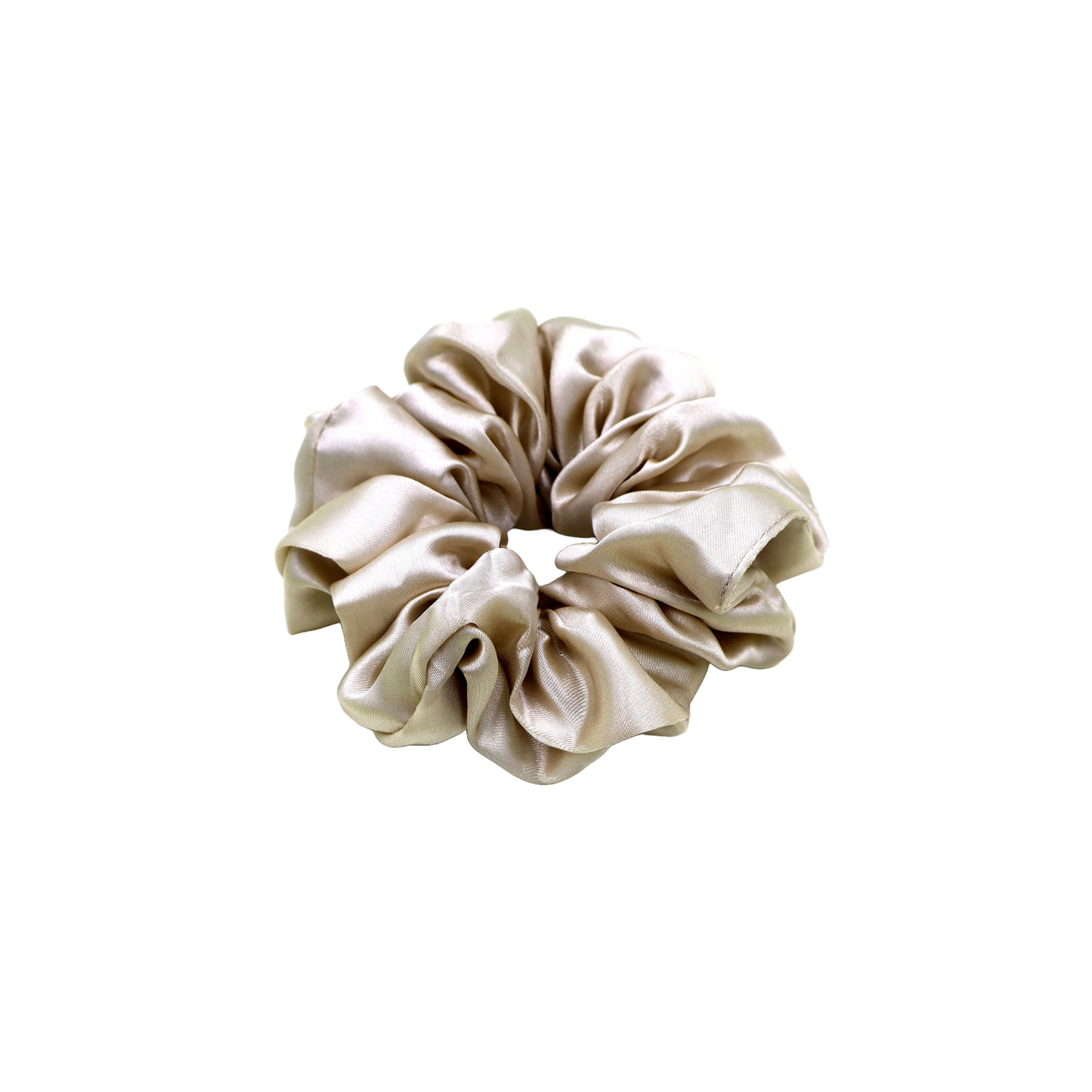 Tri colors Satin Scrunchies (Xl Size) - Set of 2