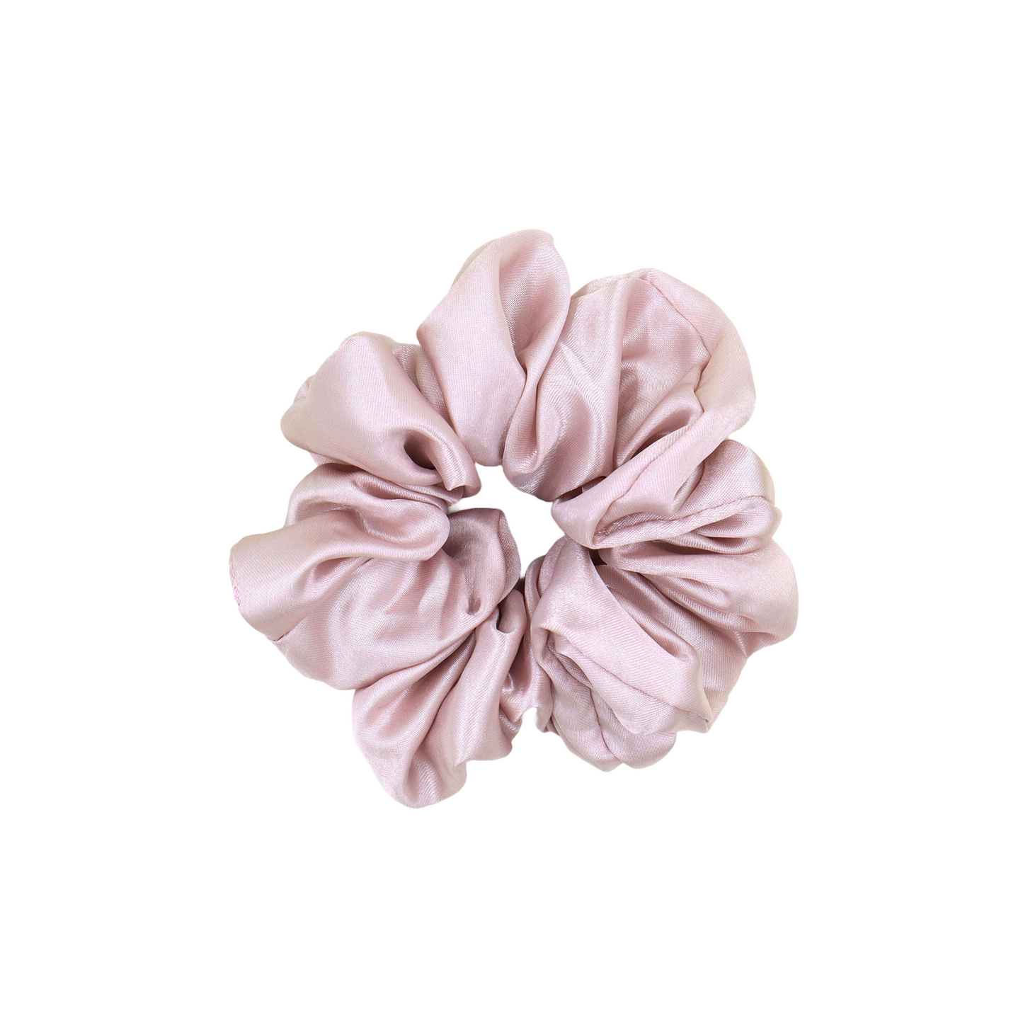 Luxury Satin Scrunchies-  Magenta,blush pink & Dusty rose  (Xl Size) - Set of 3