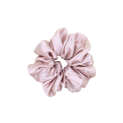Luxury Satin Scrunchies-  Magenta,blush pink & Dusty rose  (Xl Size) - Set of 3